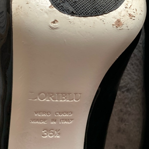 Loriblu made in Italy woman’s patent leather 🤩 pumps size 36.5 - Picture 8 of 16